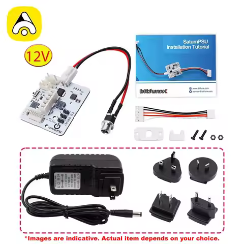 Rev 2.1 Saturn PSU 12V Power Supply Board For SEGA Saturn Game Console Power Supply Replacement For 
