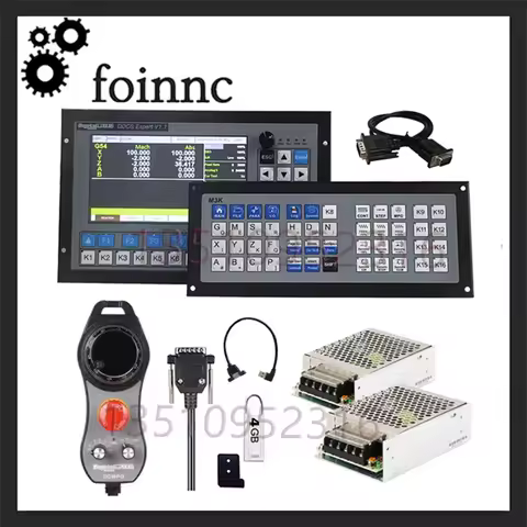 Ddcs Expert Cnc 3/4/5 Axis G Code Milling Machine Atc Control Controller Supports Mpg Handwheel Exte
