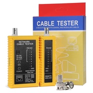 Coaxial(Coax) Cable Tester Portable BNC F-Style RJ45 Ethernet Continuity Cable Tester Checker