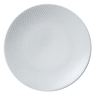 Luzerne Urban 19cm Round Coupe Plate - Coral Blanc (4/pack)