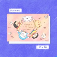 CHILDHOOD - Postcard - 15 x 10 cm - comes with envelope