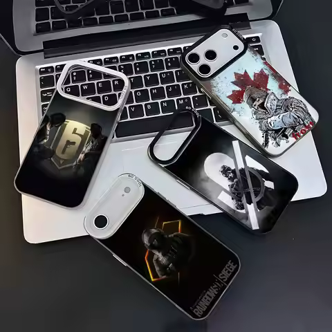 Anime R-R-Rainbow Six Siege Phone Case iPhone 12 13 14 15 16 17Pro Max Plus Protect Plating Phone Co