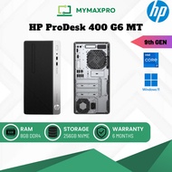 PC i7 HP ProDesk 400 G6 MT Intel Core i7 (9th Gen) / 8GB RAM / 256GB NVME / Win 11 Home (Refurbished