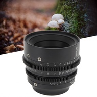 Manual Focus Lens  Stepless Focusing Gear Easy Replacement Camera Lens Soft Bokeh for Filming