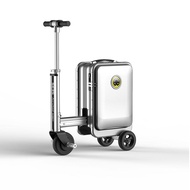 AIRWHEEL Airwheel SE3S (SILVER) Electric Rideable Smart Luggage 20 Inch Scooter Suitcase
