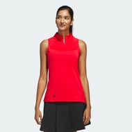 adidas Golf Ultimate365 Zip Mock Women Red JF8818