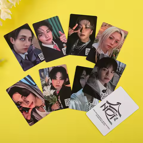 Straykids Hop Same Style Photocards Bang Chan Hyunjin Pop-Up Mission Collectible Pop Idol Fan Mercha