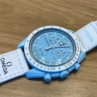 OMEGA x SWATCH SWATCH Joint Men Women Watch Bioceramic SWATCH Uranus SO33L100