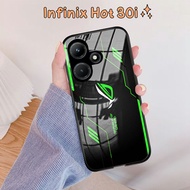 Softcase INFINIX HOT 30i TERBARU - Softcase Glass Infinix Hot 30i [1H] - Case infinix hot 30i karakt