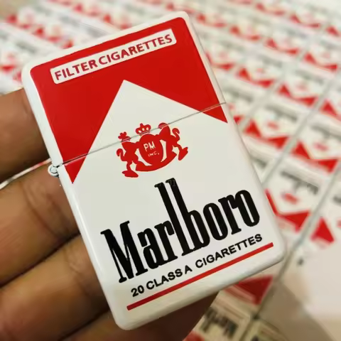 Marlboro Attractions, World-famous Scenic Spots, Creative and Personalized Kerosene Lighters, Men's 
