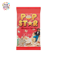 Pop Star Microwave Popcorn Sweet 85g ป๊อป สตาร์ ป๊อปคอร์น รสหวาน จากไมโครเวฟ 85 กรัม