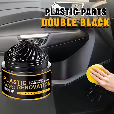 1 Piece of Tire Polishing Wax, Shiny Black, Restores Tire Shine and Enhances Tire Appearance, Preven
