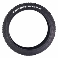 CST 20x4.0 24x4.0 26x4.0 Fat Bike Tire 20/24/26inch Electric Snow Mobile Beach Bicycle Tire Anti-Sli