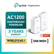 TP-LINK Onemesh AV1300 AC1200(2.4Ghz+5Ghz)Gigabit Dual Band Powerline WIFI Wireless Adapter TL-WPA86