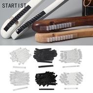 [STARTIST] 100Pcs Silicone Hanger Strips with   Clothes Hanger Grips