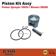 PISTON KIT ASSY MESIN POWER SPRAY 3WZ4 PISTON/ POWER KNAPSACK PUMP 3WZ4/ BLOWER EB260 OGAWA, OKAZAWA.