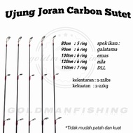 Ujung Joran Carbon Sutet 7.11mm 80-200cm