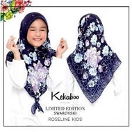 tudung kekaboo batu tabur swarovski roseline kid