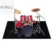 Drum Mat, Non-Slip Grip Bottom Drum Carpet 4Ft X 5.3Ft Tightly Woven Fabric Drum Rug Drum Pad