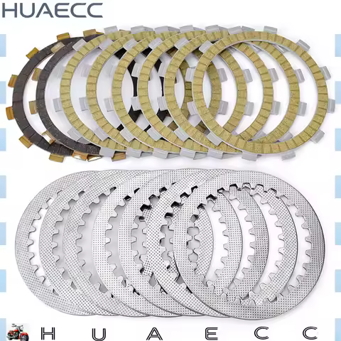 Clutch Friction Plates Disc for Yamaha FZ6 FZ6R XJ6 XJ6F XJ6FA XJ6S XJ6SA Diversion F XJ6N XJ6NA XJ6