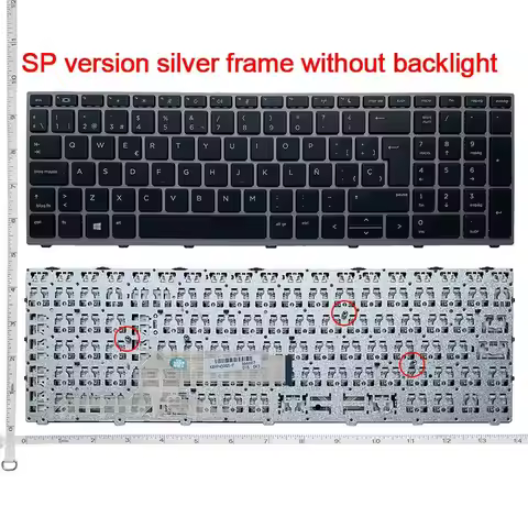 New US/SP/UK laptop keyboard for HP Probook 450 G5 455 G5 470 G5 650 G4 650 G5 English black keyboar