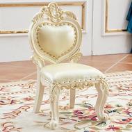 Children Learning Solid Wood Household Changing Shoes European Chair Back Chair Small Chair Dining C