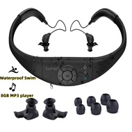 Waterproof MP3  for Swimming, Sports Headset, Under Water 8GB Music Player