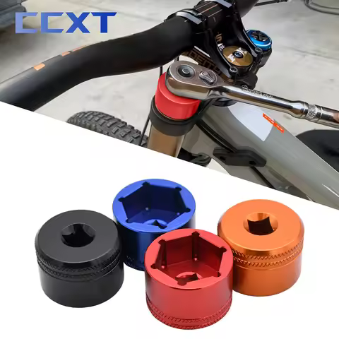 24 26 28 32mm Bicycle Fork Top Cap CNC Socket Tool For Fox Fork Suspension 32 34 36 38 40 Top Cap Fo