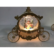 snow pumpkin water crystal globe