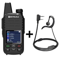 MOTOLOLA 4G POC อินเตอร์คอมทั่วโลก WiFi บลูทู ธ zello สองทางวิทยุ วิทยุสื่อสาร 5000km 6000mAh วิทยุส