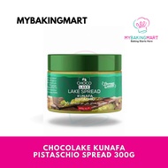 Chocolake Pistachio Kunafa Bono White Chocolate Filling Spread 300g - For Baking Halal Bueno