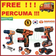 DAEWOO 12V CORDLESS DRILL 20V IMPACT DRILL HAMMER DRILL BOSCH SCREWDRIVER CONCRETE DRILL WALL DRILL DINDING MAKITA