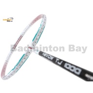 Felet Nevow TJ 1000 Pro White Unstrung No String No Grip Woven Badminton Racket (4U-G1)