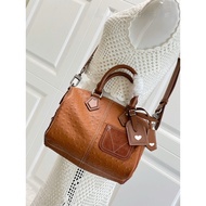 Pre order 0 LLL M89119 Cowhide Canvas Handbag Size 25*15*15cm
