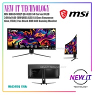 MSI MAG341CQP QD-OLED 34 Curved OLED 3440x1440 (UWQHD),OLED 0.03ms Response time,175Hz,True Black HD