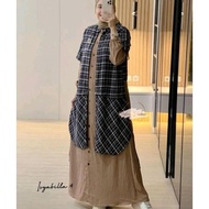 Isyabilla 3 Dan 4 Dress Gamis Wanita By Gagil Fashion Pataoren