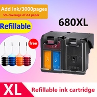 HP 680XL HP680 Ink Cartridge HP 680 Black HP 680 Color HP 680 Ink HP 680 Ink Cartridge Black HP 680 