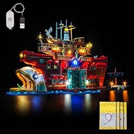 LED Light Set, Compatible with Lego 75640 The Baratie Floating Restaurant (No Model), Touch Dimmer S