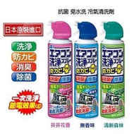 日本 Earth Chemical 免水洗冷氣清潔劑420ml (1套2支)