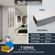 SMJ CONCEPT® Timber Tube Column Divider (TP002) | Waterproof, Durable & Easy Installation