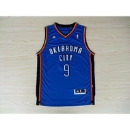Jersey Oklahoma City Thunder IBAKA Thunder No. 9 IBAKA-Cap King Embroidered Basketball Jersey Sports