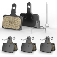 Bike Brake Pads, 4 Pairs Resin Semi-Metallic Bicycle Brake Pads, Brake Pad Fits for TRP Tektro Shima