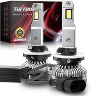 TUFFOO 1Pair 110W 881/880/H27 Car LED Fog light Bulb 25000LM - 6000K White/3000K Golden Yellow