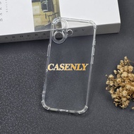 Softcase Anticrack Clear Transparent Protect Camera Silicone Compatible for Iphone 17 Iphone 17 Air 