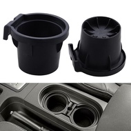 Front Center Console Drink Bottle Cup Holder Inserts Liner For 2005-2019 Nissan Frontier Xterra Car Accessories