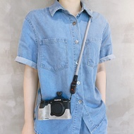 Suitable for Canon M100 Gray Base R50 Camera Protective Bag ZV1 Fuji XT30 Removable Battery Accessor