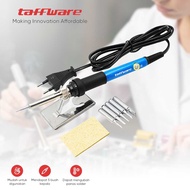 Taffware Solder Listrik 60 Watt + Timah Super Panas 5 Tips - CS-31