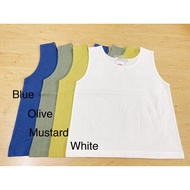 JUNE A01. Shirt Sleeveless Linen 14 COLORS. Real photo. YES bigsize