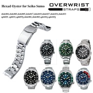 สายนาฬิกา รุ่น strapcode Hexad Oyster สำหรับ Seiko Sumo