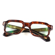 成色極佳的 JACQUES MARIE MAGE SANDRO ARGYLE 太陽眼鏡，全球限量 350 副，編號 6/350，淨CLEARブラウン（大理石紋）配金色鏡片，51□22 尺寸，帶近視鏡片